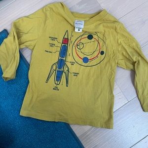 Hanna Andersson 3T long sleeve space shirt 

GUC